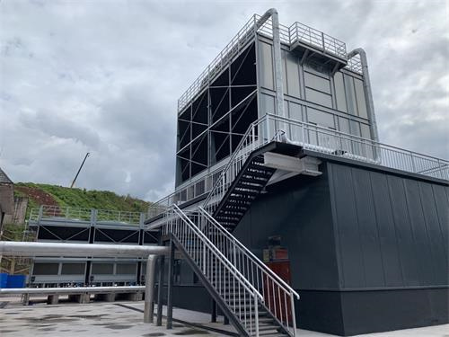 玻璃鋼冷卻塔中水和空氣的熱交換方式